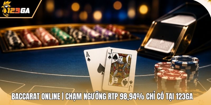 Baccarat Online | Chạm Ngưỡng RTP 98,94% Chỉ Có Tại 123GA