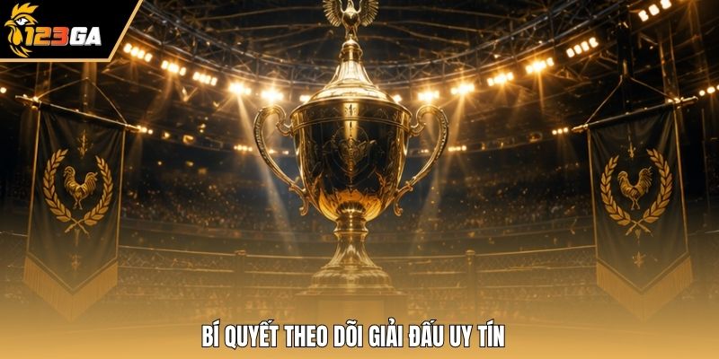 Bí quyết theo dõi giải đấu uy tín