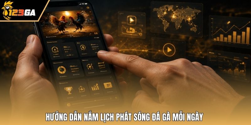 Hướng dẫn nắm lịch phát sóng đá gà mỗi ngày