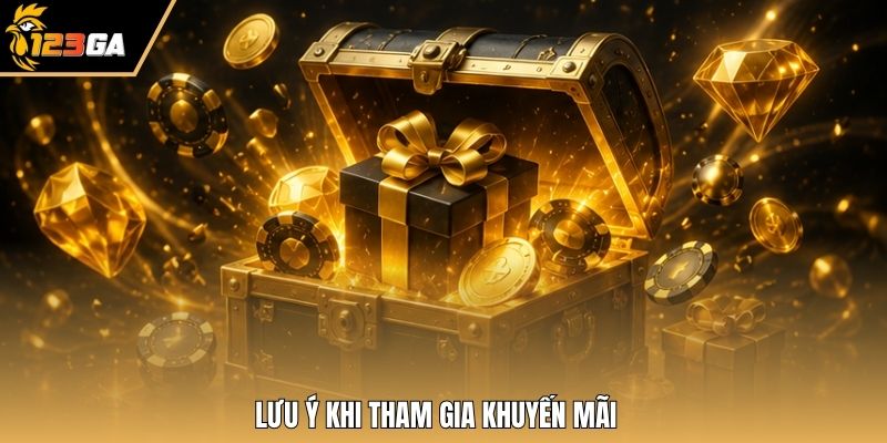 Lưu ý khi tham gia khuyến mãi
