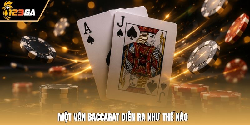 Một ván baccarat diễn ra như thế nào