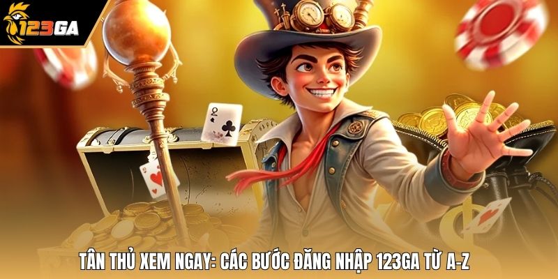 Tân thủ xem ngay: Các bước đăng nhập 123GA từ A–Z