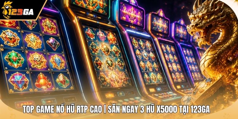 Top Game Nổ Hũ RTP Cao | Săn Ngay 3 Hũ X5000 Tại 123GA