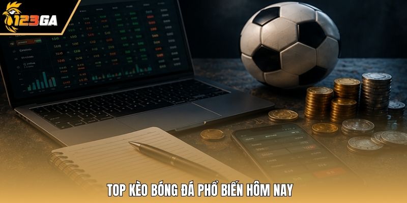 Top kèo bóng đá phổ biến hôm nay